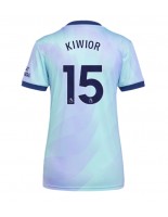 Arsenal Jakub Kiwior #15 Alternativní Dres pro Dámské 2024-25 Krátký Rukáv